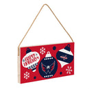 Washington Capitals Holiday Wood Wall Sign, 6x11