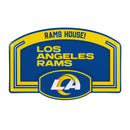 Los Angeles Rams USA Embossed Steel Wall Sign, 11" x 17"