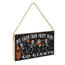 San Francisco Giants Halloween Wood Wall Sign, 6x11