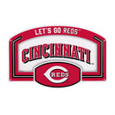 Cincinnati Reds USA Embossed Steel Wall Sign, 11" x 17"