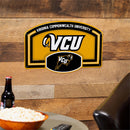 Virginia Commonwealth University USA Embossed Steel Wall Sign, 11" x 17"