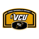 Virginia Commonwealth University USA Embossed Steel Wall Sign, 11" x 17"
