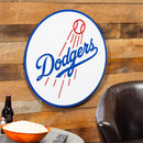 Los Angeles Dodgers Layered Metal Wall Art