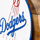 Los Angeles Dodgers Layered Metal Wall Art