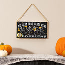Boston Bruins Halloween Wood Wall Sign, 6x11