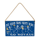 Kansas City Royals Halloween Wood Wall Sign, 6x11