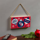 Cleveland Guardians Holiday Wood Wall Sign, 6x11