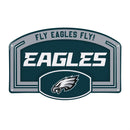 Philadelphia Eagles USA Embossed Steel Wall Sign, 11" x 17"