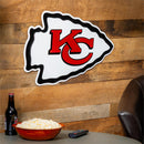 Kansas City Chiefs Layered Metal Wall Art