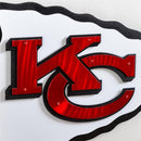 Kansas City Chiefs Layered Metal Wall Art