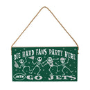 New York Jets Halloween Wood Wall Sign, 6x11