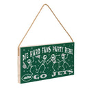New York Jets Halloween Wood Wall Sign, 6x11