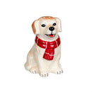 Heartfelt Cheer Salt and Pepper Shaker Set Ceramic Dog Golden Retriever