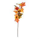 Harvest Blossom Stem, Autumn Sunflower, 30"