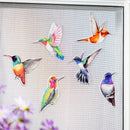 Cottage Garden Screen Savers, Bright Birds, 4", Asst of 6