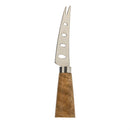 Seaside Retreat Songbird Citrus Wood Cheese Board with Knife Set, Asst of 2