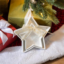 Heartfelt Cheer Bowl Ceramic Star Shaped Dish, Set of 2