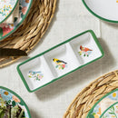 What She Shed Serveware Melamine Bird Sauce Dish, 7.75"L