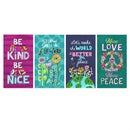Peace & Love Mini Flag Assortment, 24-Piece CDU