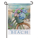 Beach Escape Suede Garden Flag