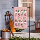 Sweet Jolly Stockings Suede Flag Garden