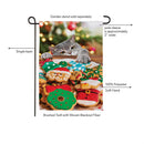Cookie Thief Suede Flag Garden
