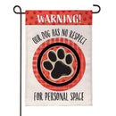 Pet Central Loving Dog Suede Flag Garden