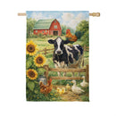 Farm Life Suede Flag House