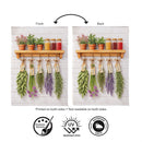 Cottage Herbs Suede Garden Flag Garden