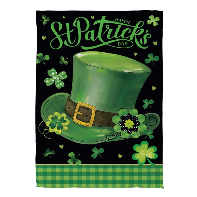 St. Patrick's Day Hat Suede House Flag