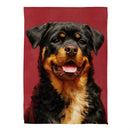 Pet Central Photo Dogs, Rottweiler Suede House Flag