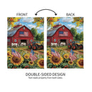 Patriotic Land Suede Garden Flag