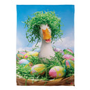 Easter Ready Goose Suede Flag House
