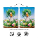 Easter Ready Goose Suede Flag House