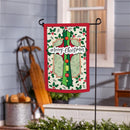 Holiday Cross Suede Flag Garden
