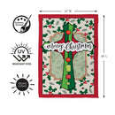 Holiday Cross Suede Flag Garden