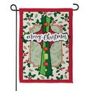 Holiday Cross Suede Flag Garden