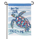 Sea Adventure Suede Garden Flag