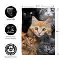 CATS! Suede House Flag