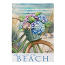 Beach Escape Suede House Flag