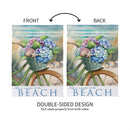 Beach Escape Suede House Flag