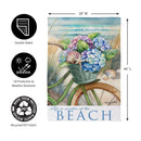 Beach Escape Suede House Flag