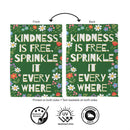 Sprinkle Kindness Everywhere Suede Flag Garden