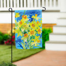 Buttercup Bloom Suede Flag Garden