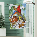 Winter Gardeners Suede Flag House