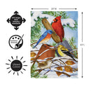 Winter Gardeners Suede Flag House