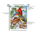 Winter Gardeners Suede Flag Garden