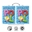 Cool by the Pool Suede Garden Flag