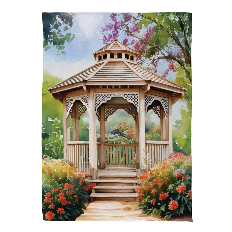 Garden Gazebo Suede House Flag