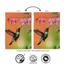Hummingbird & Nectar Suede Flag Garden